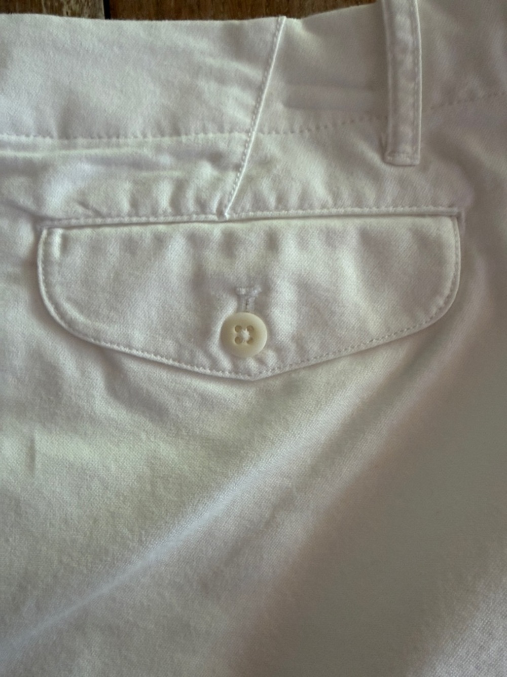 Ralph Lauren White Cotton Polo Shorts - Women's - Picture 6 of 10